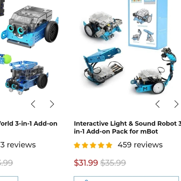 Makeblock mBot Two (2) Add-on Packs - Picture 5 of 6